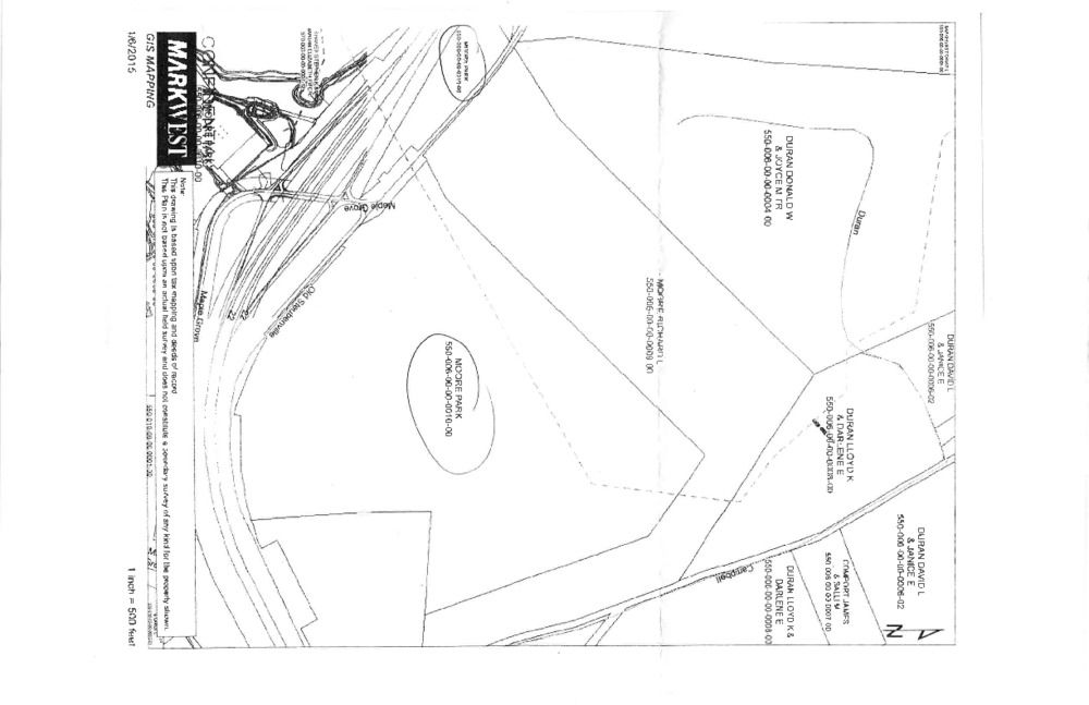 Highway Visible Land for Lease: 9646 Old Steubenville Pike, Bulger, PA 15019